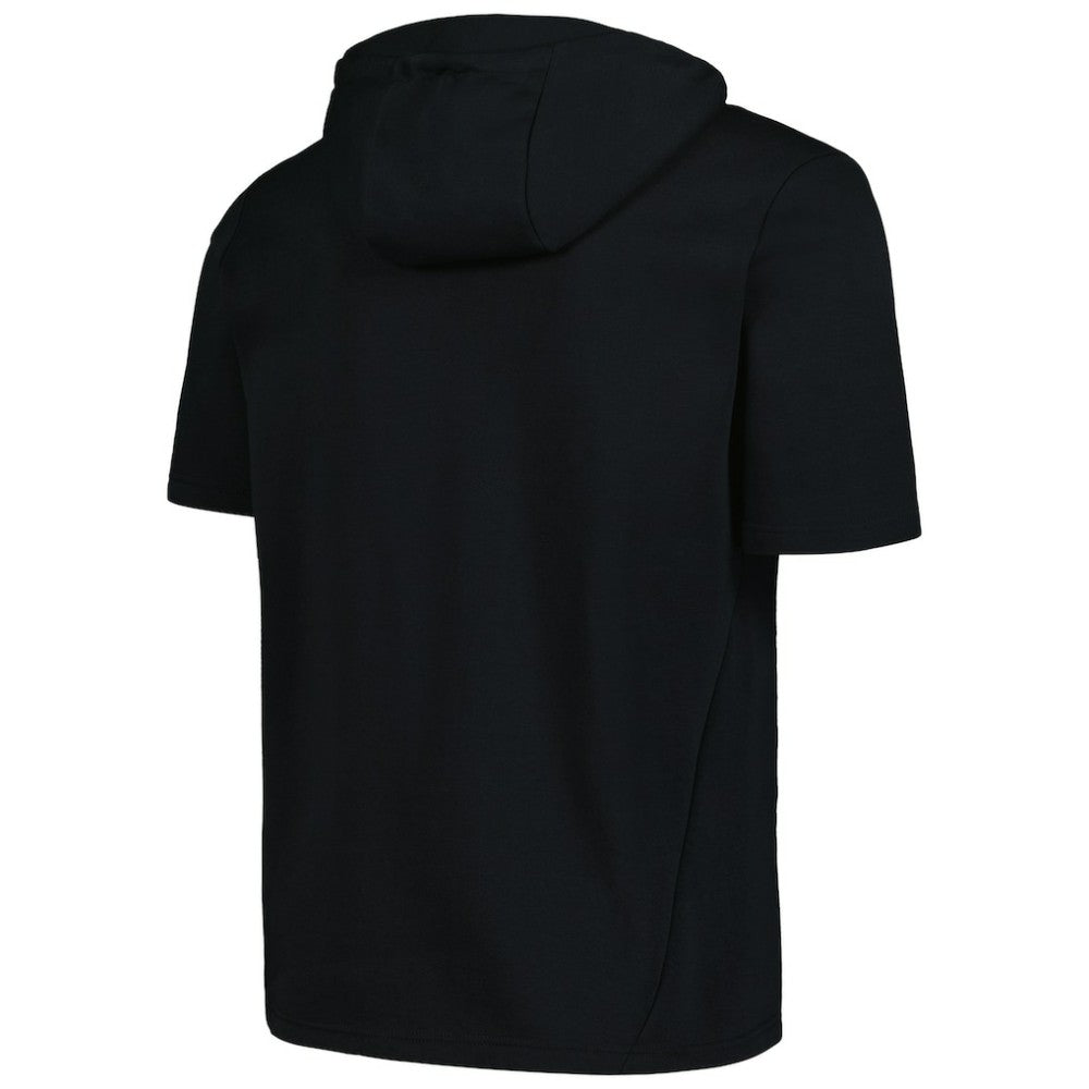 Baltimore Orioles Levelwear Recruit Short Sleeve Full-Zip Hoodie Black