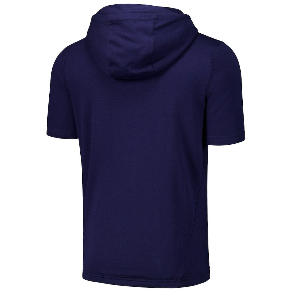 Boston Red Sox Levelwear Recruit Short Sleeve Full-Zip Hoodie Navy