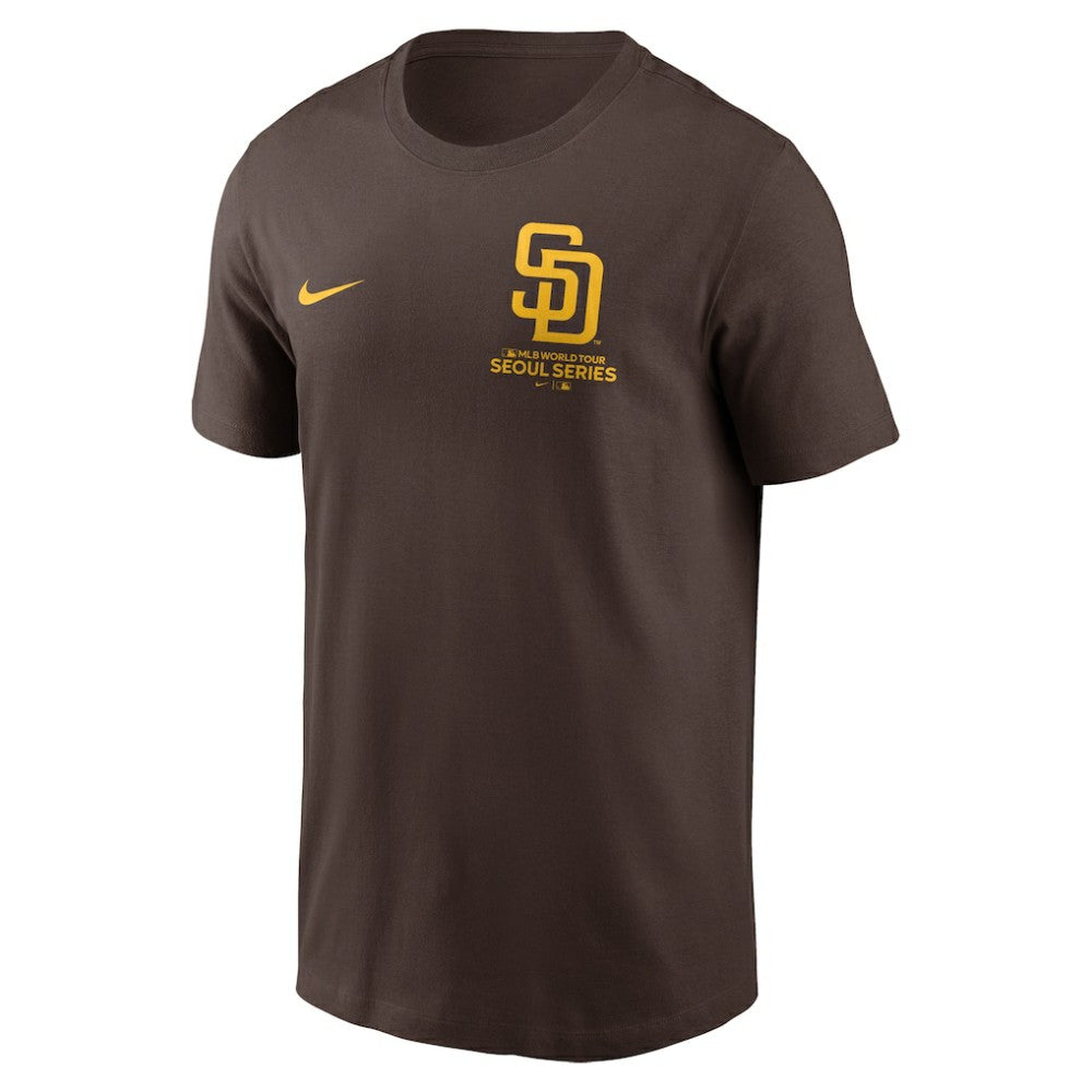Fernando Tatis Jr. San Diego Padres 2024 MLB World Tour Seoul Series Name & Number T-Shirt Brown | Nike