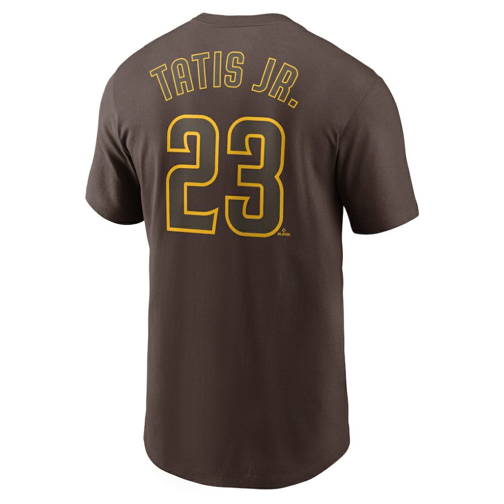 Fernando Tatis Jr. San Diego Padres 2024 MLB World Tour Seoul Series Name & Number T-Shirt Brown | Nike