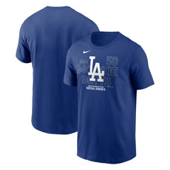 Mookie Betts Los Angeles Dodgers 2024 MLB World Tour Seoul Series Player Name & Number Event Stack T-Shirt Royal | Nike