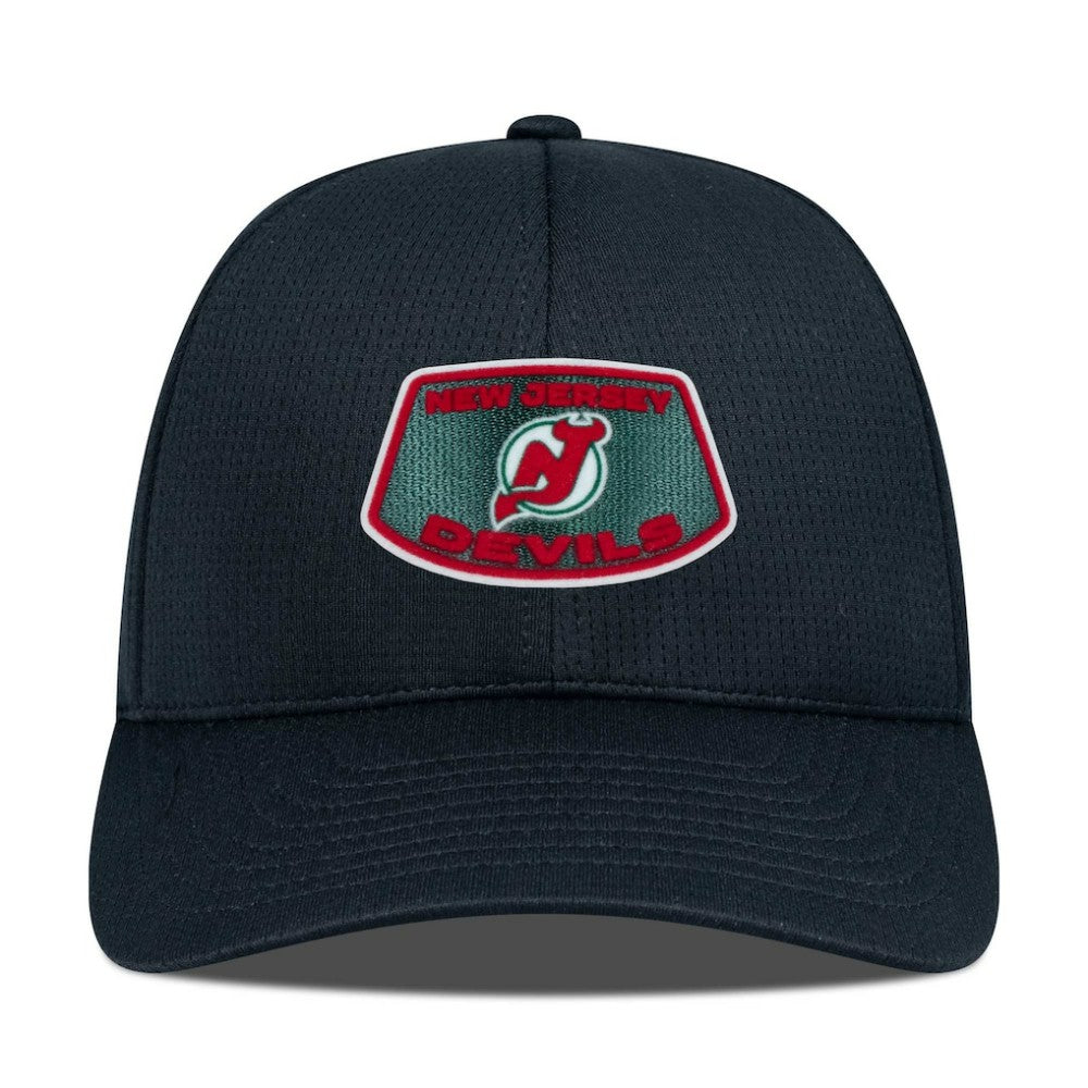 New Jersey Devils Levelwear Retro Skylight Zephyr Adjustable Hat Black