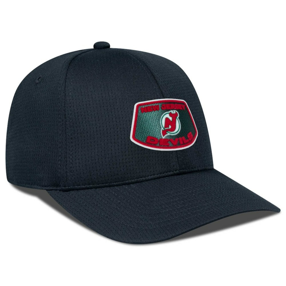 New Jersey Devils Levelwear Retro Skylight Zephyr Adjustable Hat Black