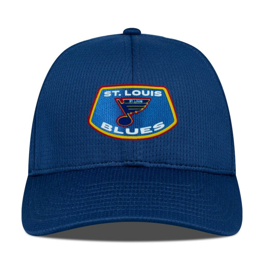 St. Louis Blues Levelwear Retro Skylight Zephyr Adjustable Hat Navy