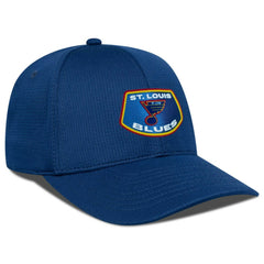 St. Louis Blues Levelwear Retro Skylight Zephyr Adjustable Hat Navy
