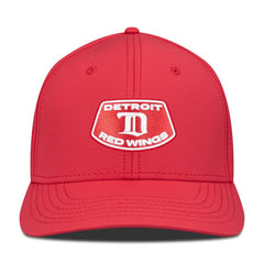 Detroit Red Wings Levelwear Retro Skylight Rise Flex Hat Red