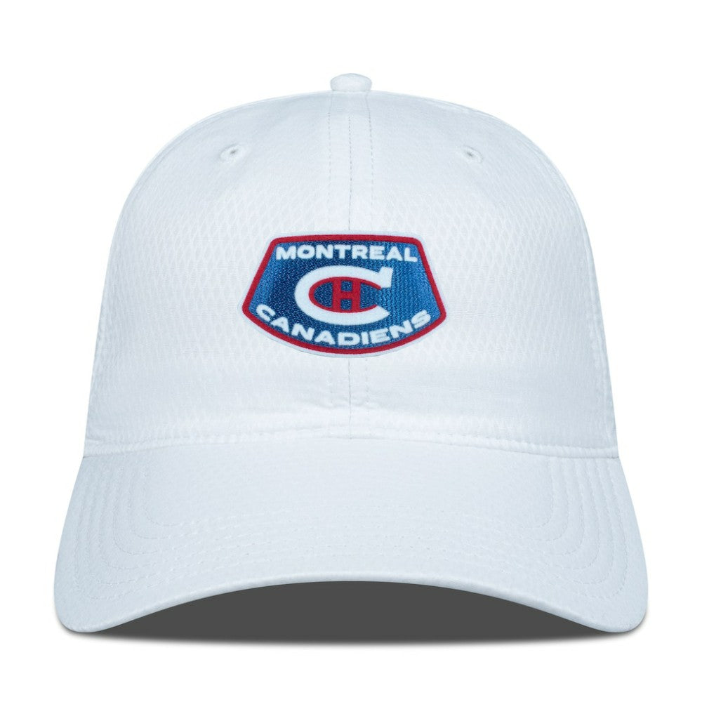 Montreal Canadiens Levelwear Retro Skylight Matrix Adjustable Hat White