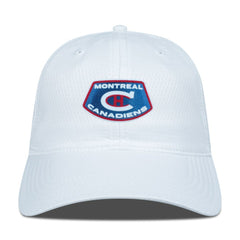 Montreal Canadiens Levelwear Retro Skylight Matrix Adjustable Hat White