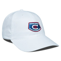 Montreal Canadiens Levelwear Retro Skylight Matrix Adjustable Hat White