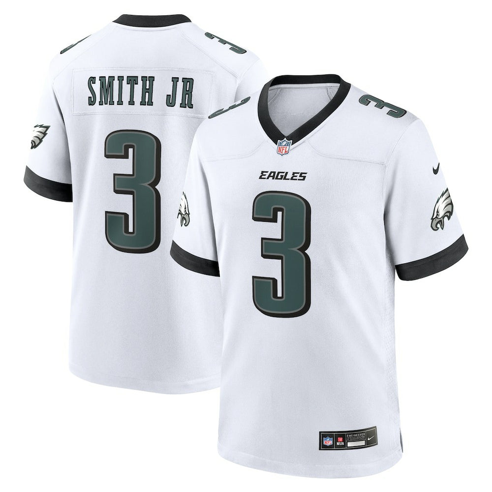 Nolan Smith Philadelphia Eagles White Game Jersey - White