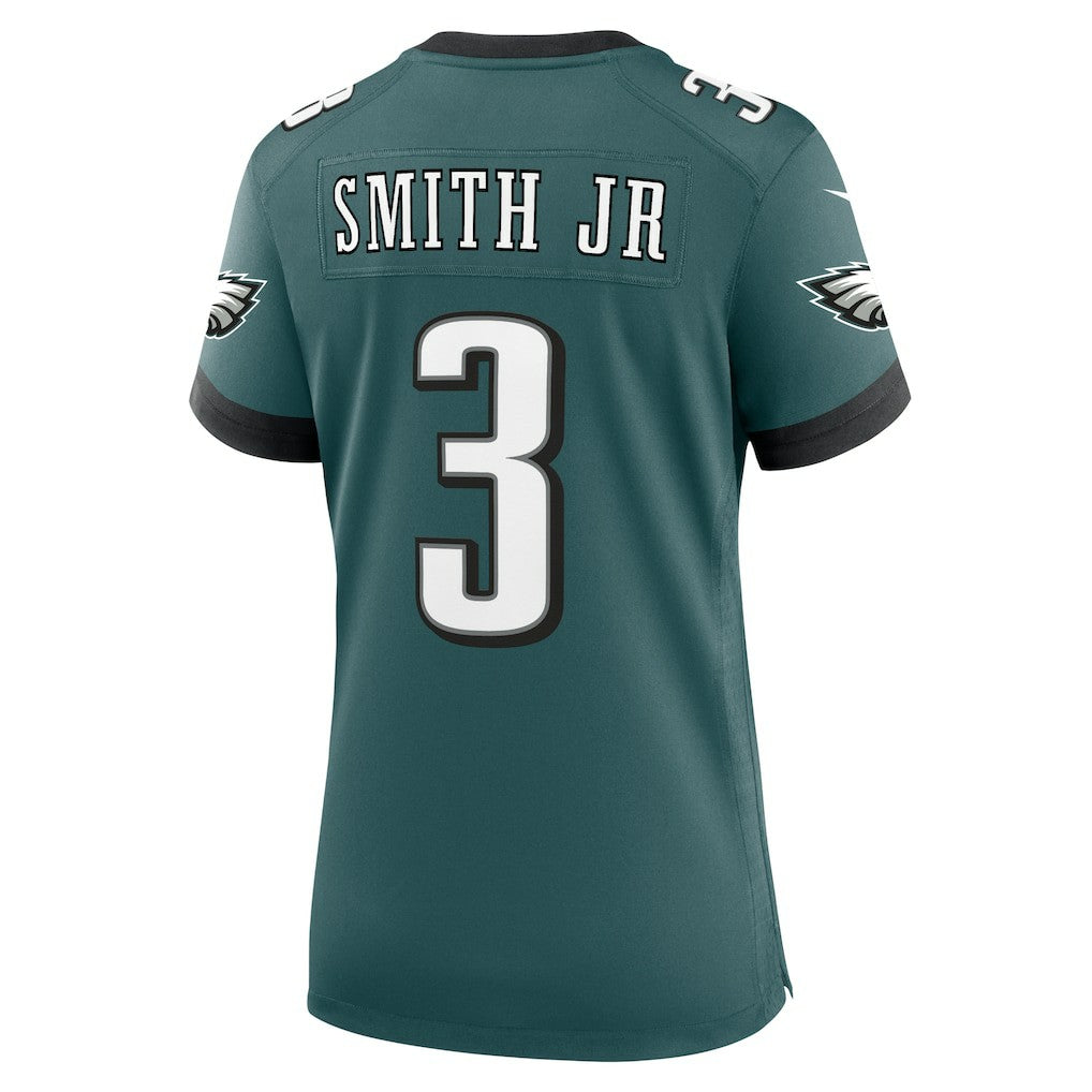 Nolan Smith Philadelphia Eagles Women's Team Game Jersey - Midnight Green
