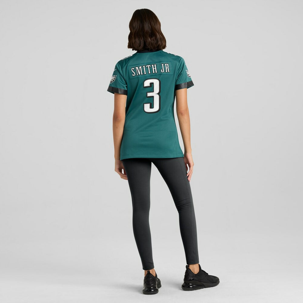 Nolan Smith Philadelphia Eagles Women's Team Game Jersey - Midnight Green
