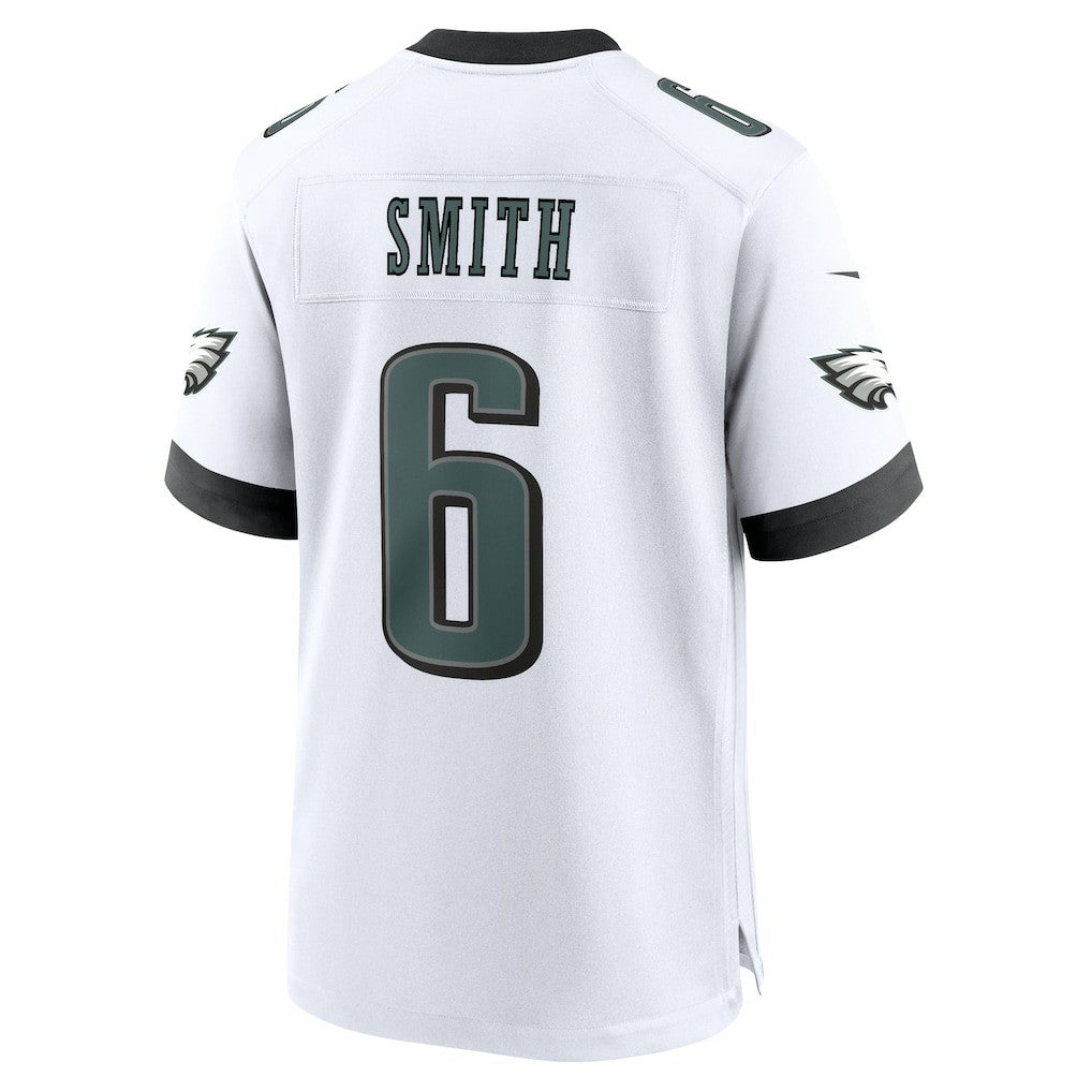 DeVonta Smith Philadelphia Eagles White Game Jersey - White