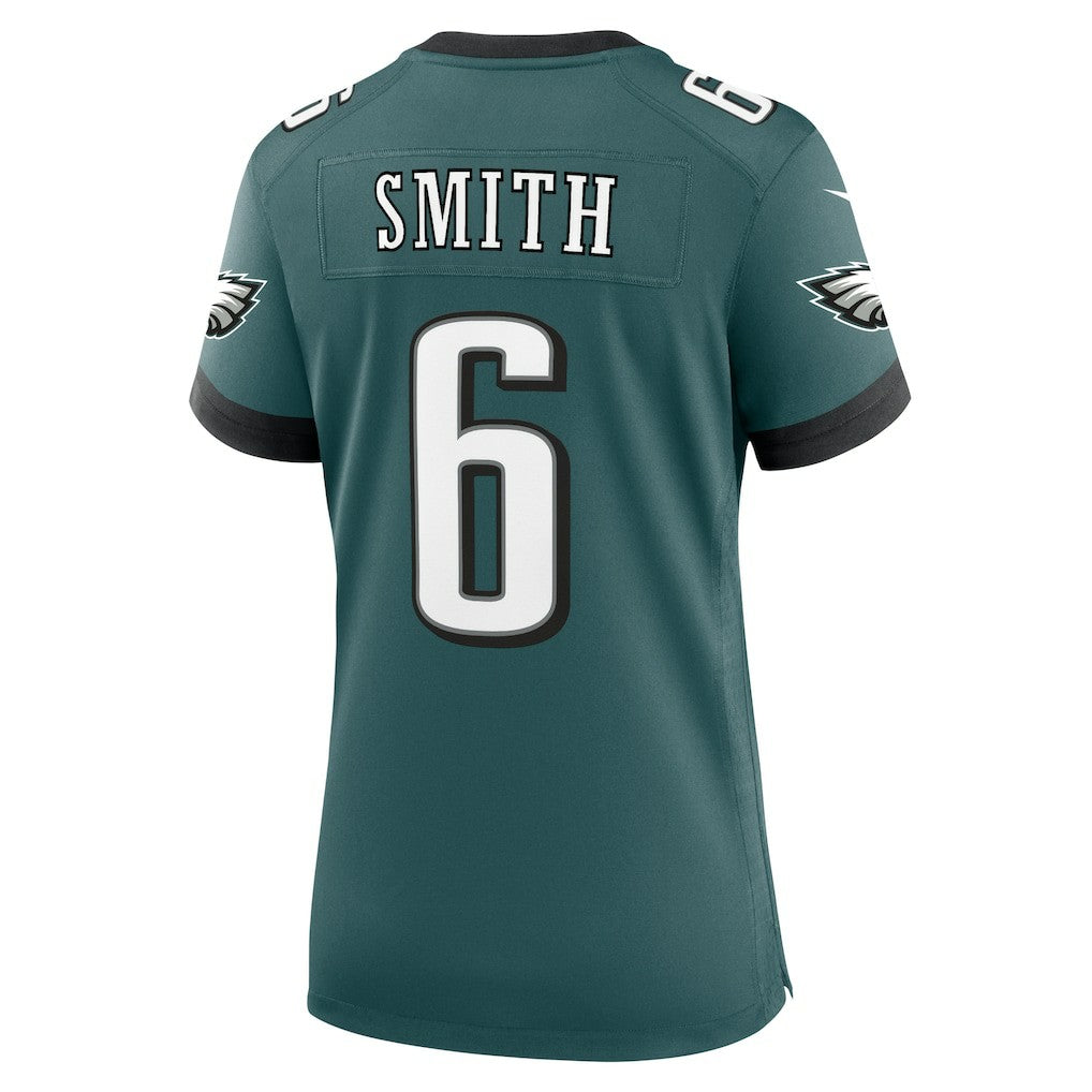 DeVonta Smith Philadelphia Eagles Women's Team Game Jersey - Midnight Green