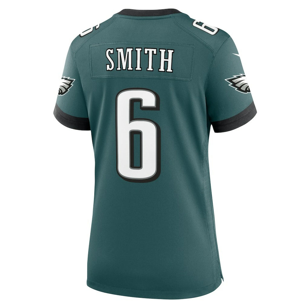 DeVonta Smith Philadelphia Eagles Women's Team Game Jersey - Midnight Green