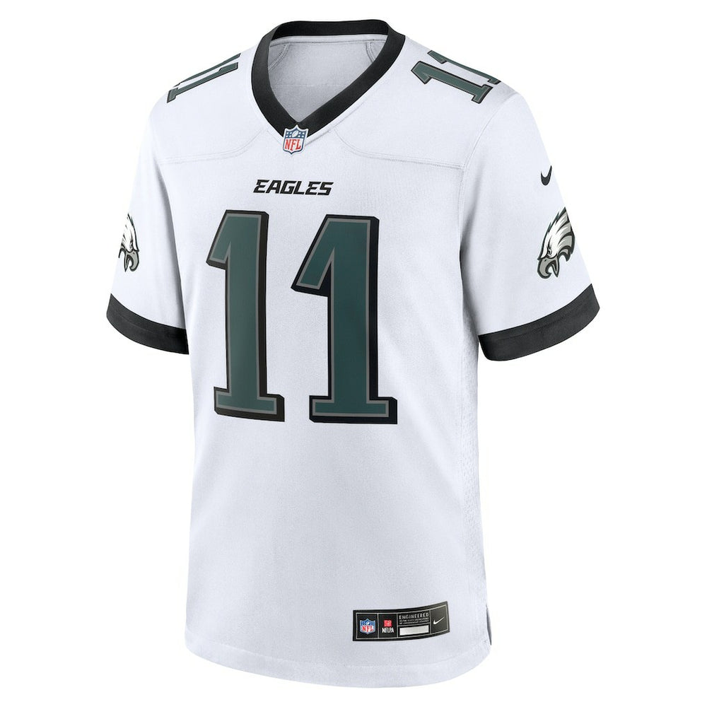 A.J. Brown Philadelphia Eagles White Game Jersey - White