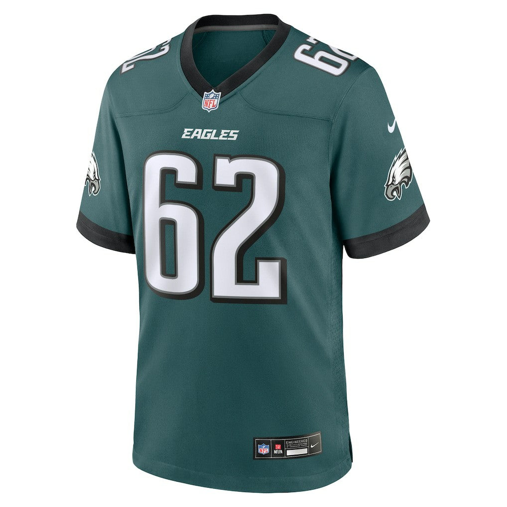 Jason Kelce Philadelphia Eagles Team Game Jersey - Midnight Green