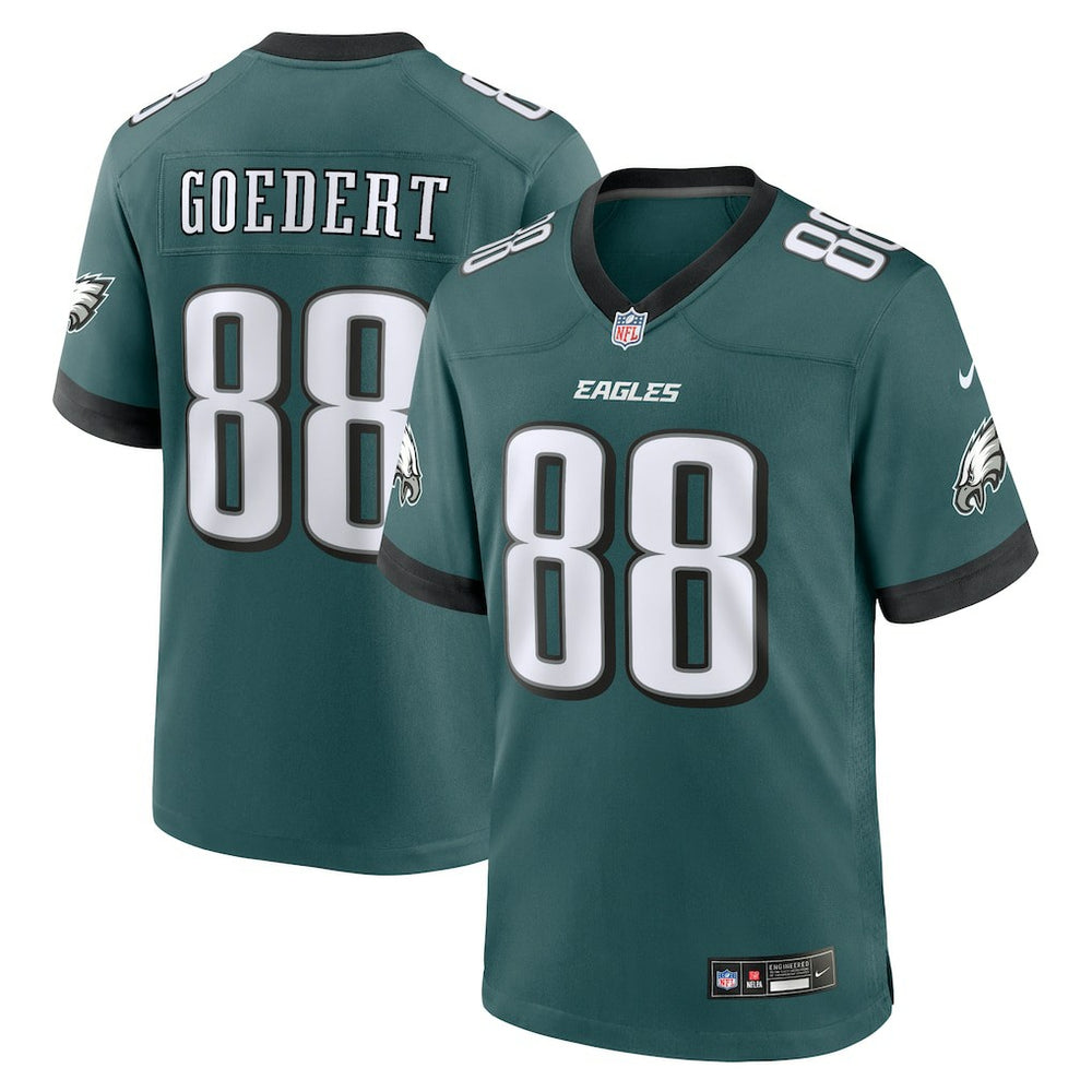 Dallas Goedert Philadelphia Eagles Team Game Jersey - Midnight Green