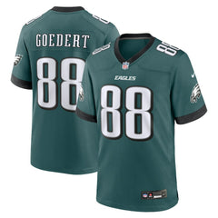 Dallas Goedert Philadelphia Eagles Team Game Jersey - Midnight Green