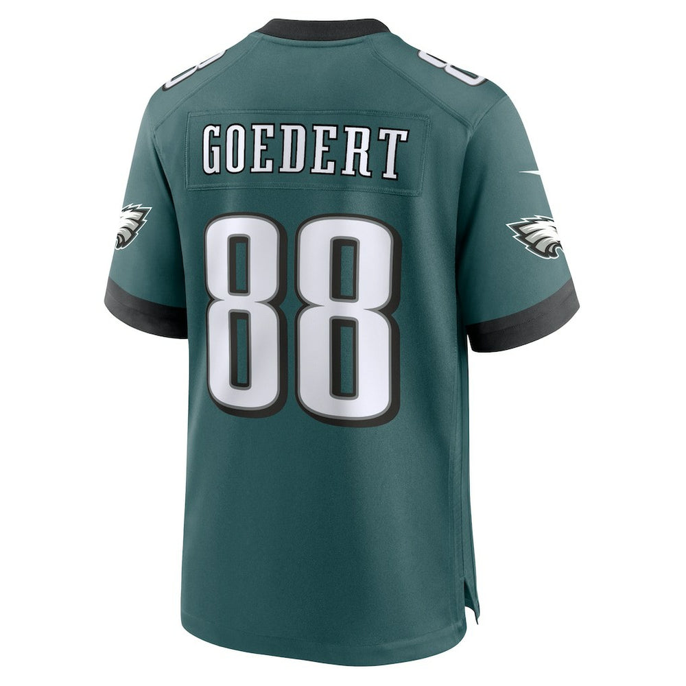 Dallas Goedert Philadelphia Eagles Team Game Jersey - Midnight Green