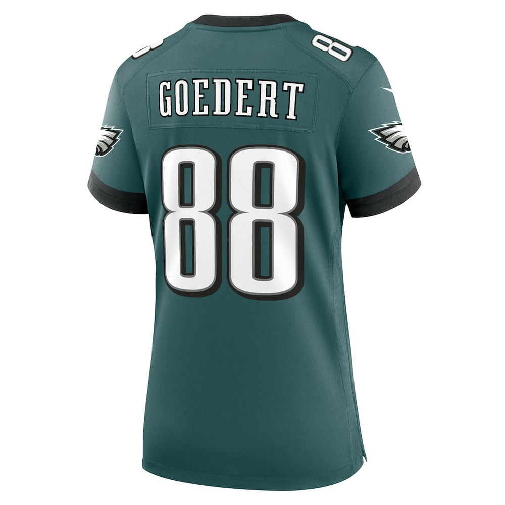Dallas Goedert Philadelphia Eagles Women's Team Game Jersey - Midnight Green