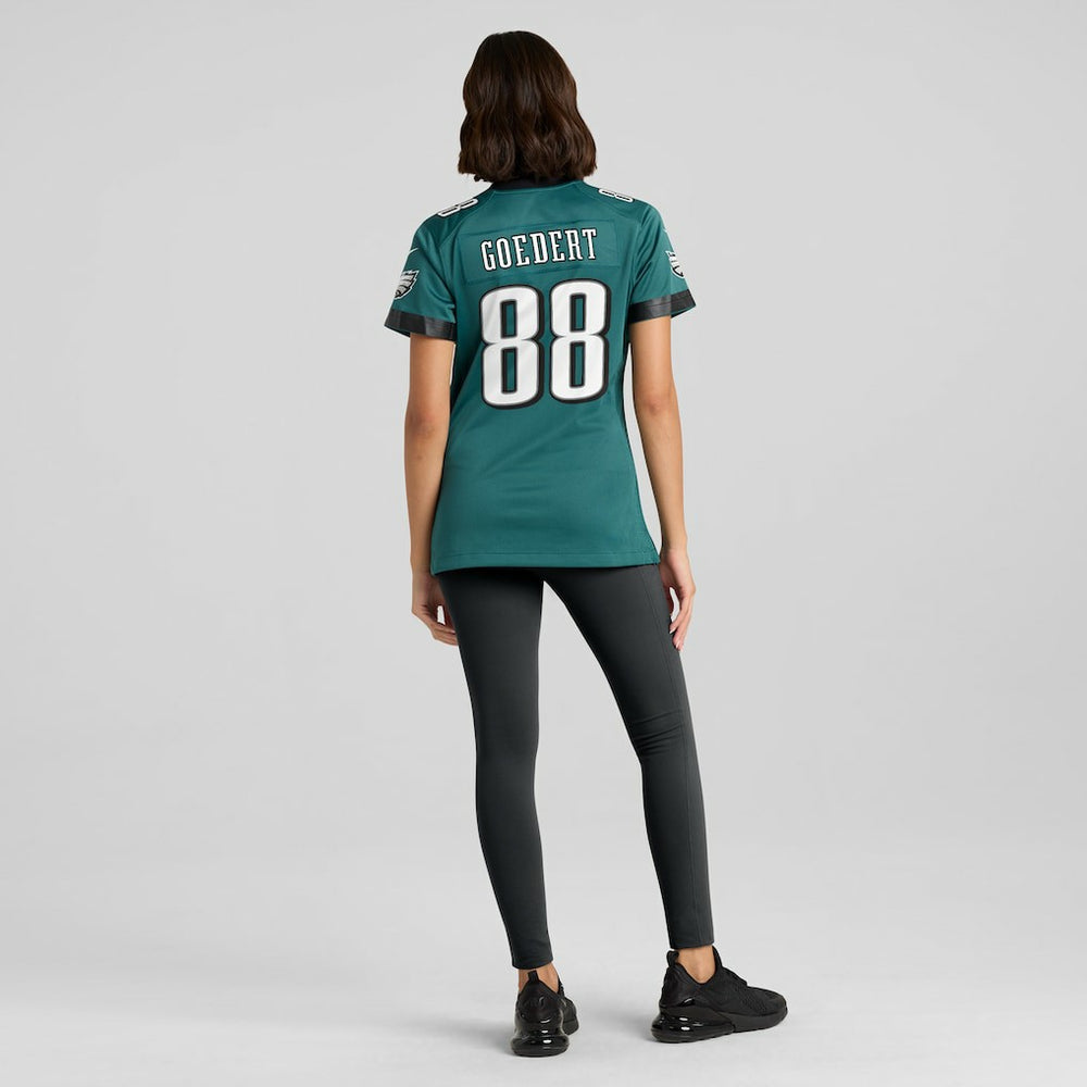 Dallas Goedert Philadelphia Eagles Women's Team Game Jersey - Midnight Green
