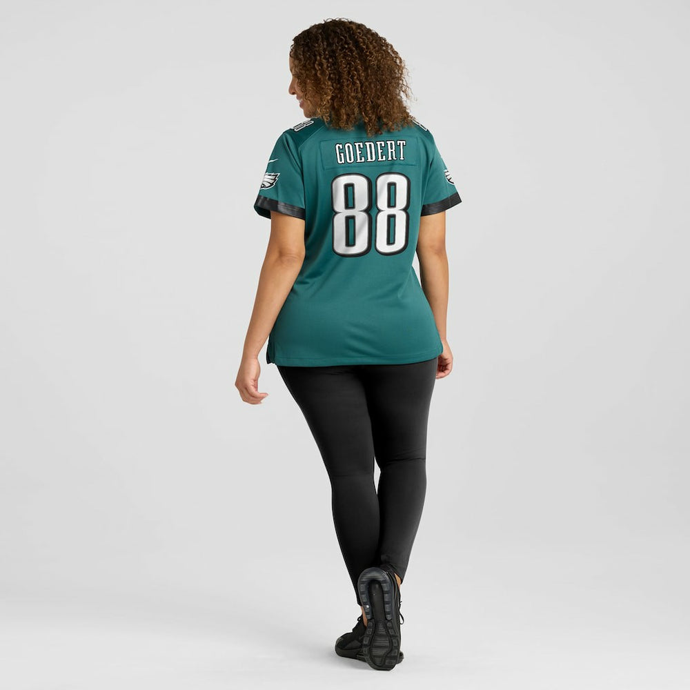 Dallas Goedert Philadelphia Eagles Women's Team Game Jersey - Midnight Green