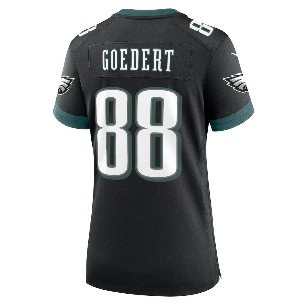 Dallas Goedert Philadelphia Eagles Women's Alternate Game Jersey - Black