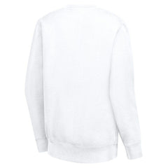 Edmonton Oilers G-III 4Her by Carl Banks Women's Filigree Team Graphic Fleece Pullover Sweatshirt White