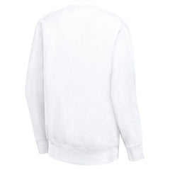 New Jersey Devils G-III 4Her by Carl Banks Women's Filigree Team Graphic Fleece Pullover Sweatshirt White
