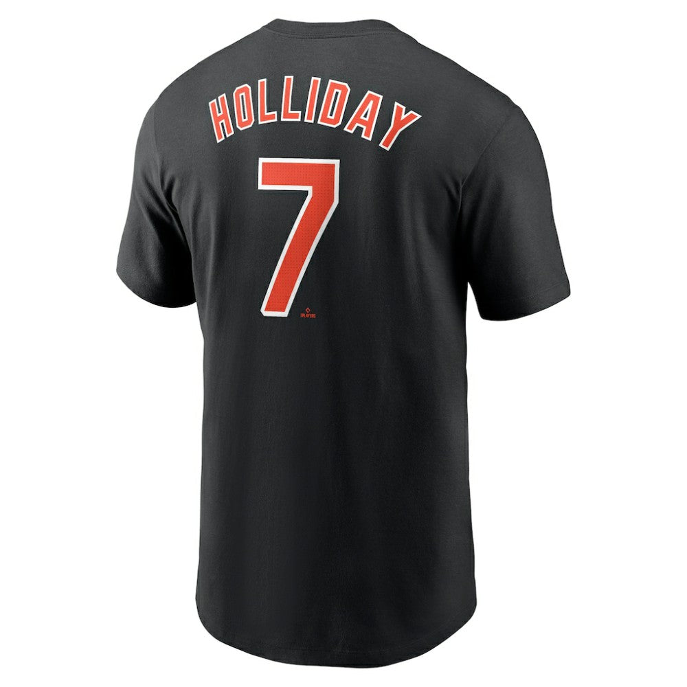Jackson Holliday Baltimore Orioles Fuse Name & Number T-Shirt Black | Nike
