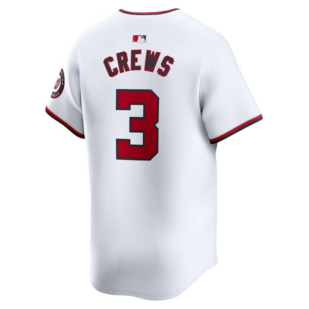 Dylan Crews Washington Nationals Home Limited Player Jersey - White