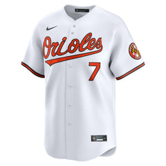 Jackson Holliday Baltimore Orioles Home Limited Player Jersey White | Nike
