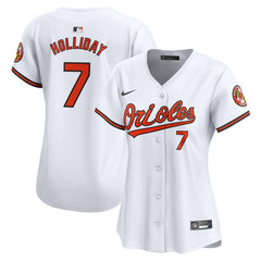 Jackson Holliday Baltimore Orioles Women's Home Limited Player Jersey White | Nike