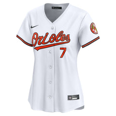 Jackson Holliday Baltimore Orioles Women's Home Limited Player Jersey White | Nike