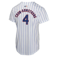 Pete Crow-Armstrong Chicago Cubs Youth Home Game Player Jersey White | Nike