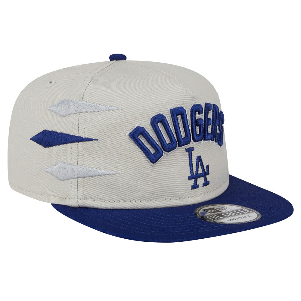 Los Angeles Dodgers Iron Golfer Snapback Hat Cream | New Era