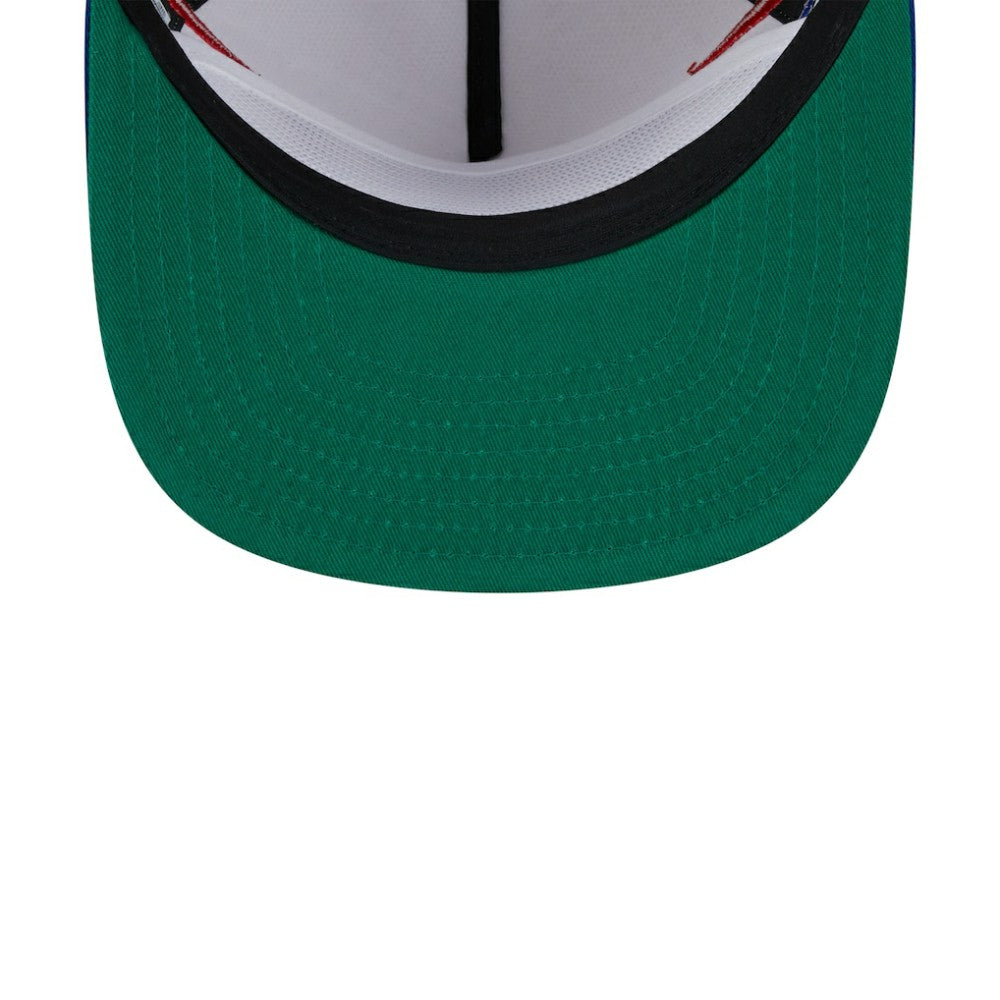 Atlanta Braves Iron Golfer Snapback Hat Cream | New Era