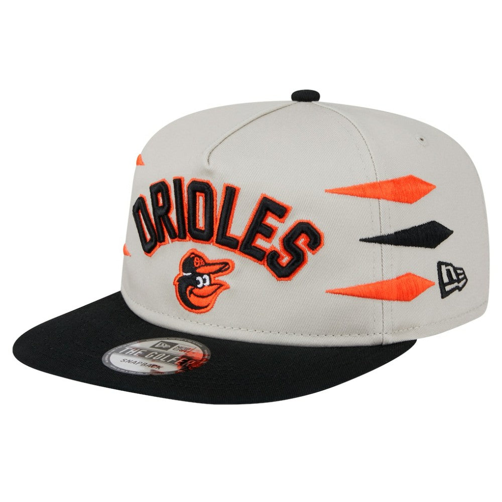 Baltimore Orioles Iron Golfer Snapback Hat Cream | New Era