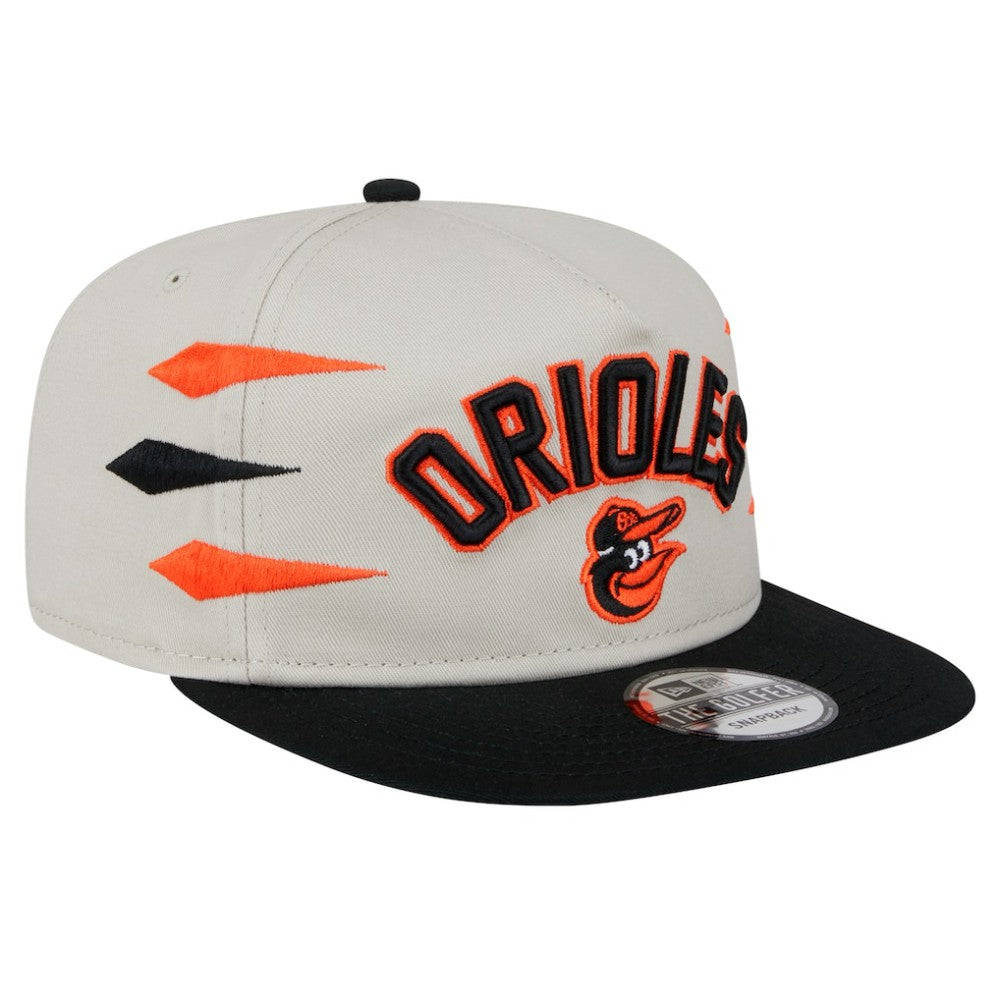 Baltimore Orioles Iron Golfer Snapback Hat Cream | New Era