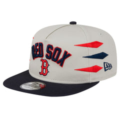 Boston Red Sox Iron Golfer Snapback Hat Cream | New Era