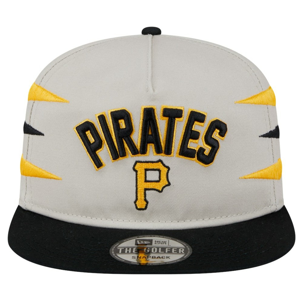 Pittsburgh Pirates Iron Golfer Snapback Hat Cream | New Era