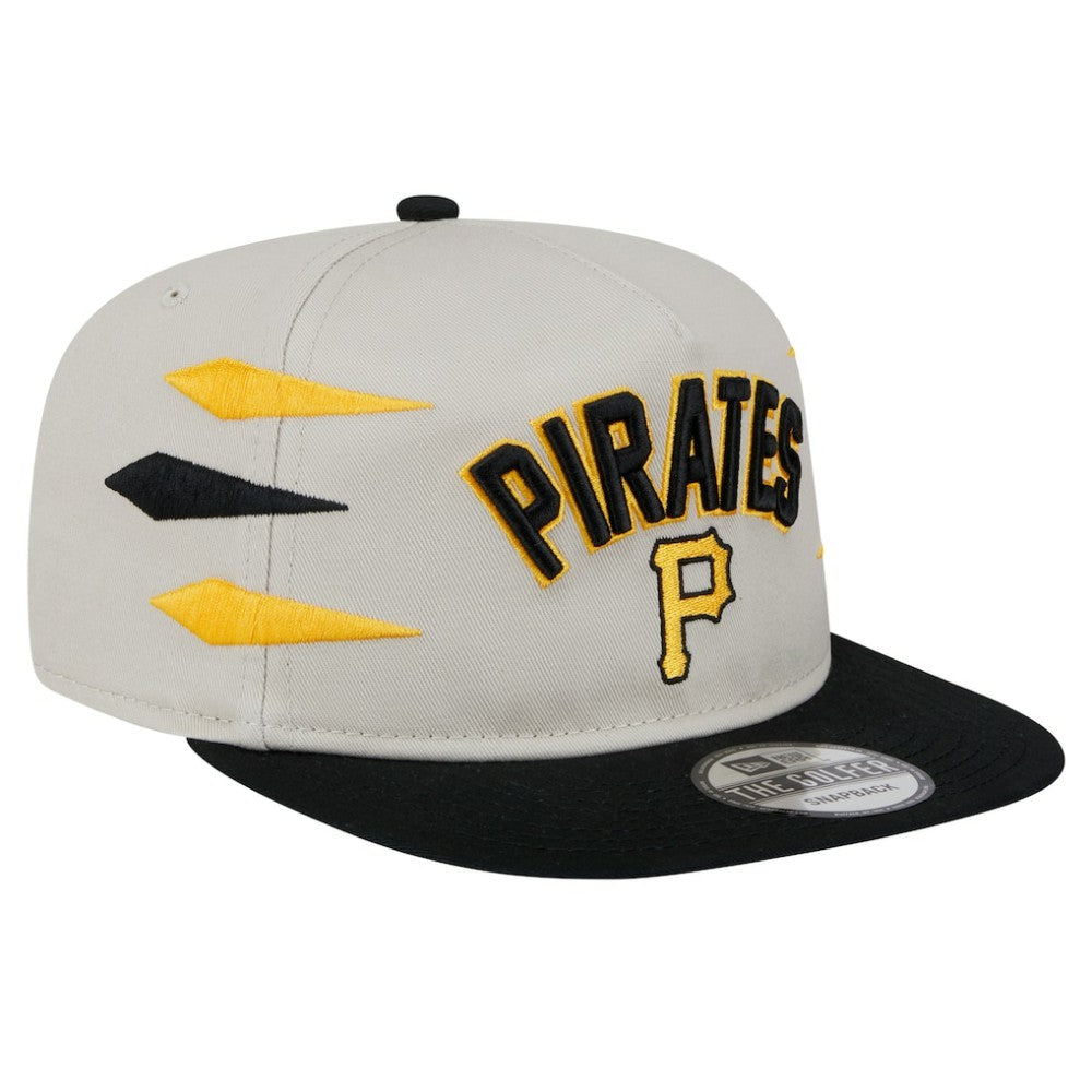 Pittsburgh Pirates Iron Golfer Snapback Hat Cream | New Era
