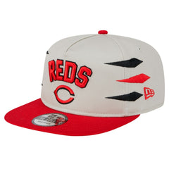 Cincinnati Reds Iron Golfer Snapback Hat Cream | New Era