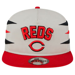 Cincinnati Reds Iron Golfer Snapback Hat Cream | New Era