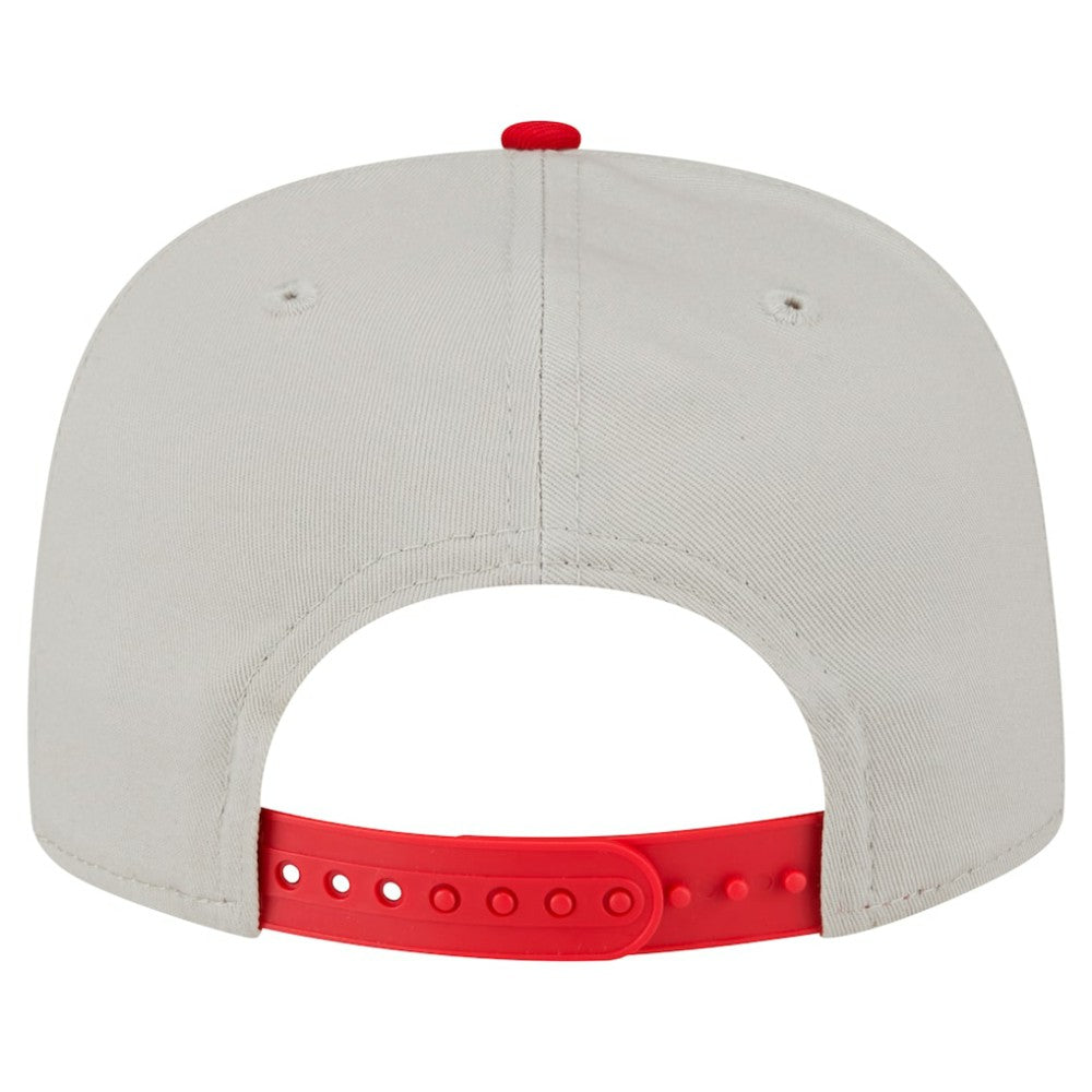 Cincinnati Reds Iron Golfer Snapback Hat Cream | New Era