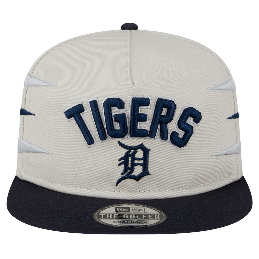 Detroit Tigers Iron Golfer Snapback Hat Cream | New Era