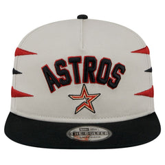 Houston Astros Iron Golfer Snapback Hat Cream | New Era