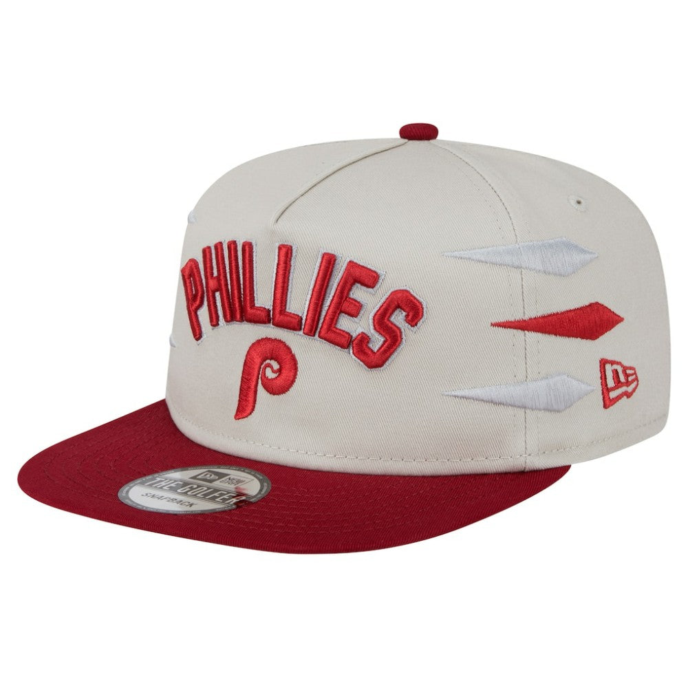 Philadelphia Phillies Iron Golfer Snapback Hat Cream | New Era