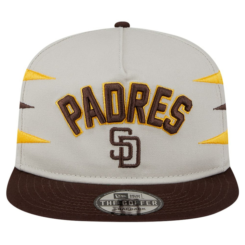 San Diego Padres Iron Golfer Snapback Hat Cream | New Era
